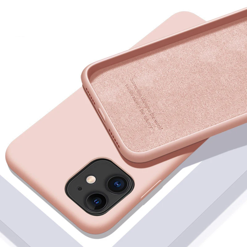 Solid Color Soft Silicone Case for iPhone Solid Color Soft Silicone Case for iPhone