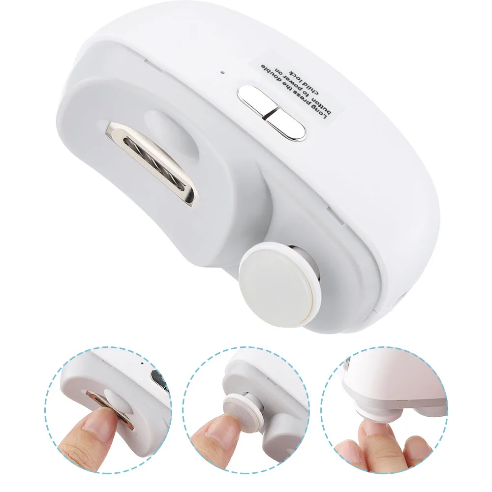 Electric Nail Clippers With Light Automatic Anicure Trimmer Adult Baby Fingernail Toe Scissors Pedicure Polishing Nails Cutter Electric Nail Clippers With Light Automatic Anicure Trimmer Adult Baby Fingernail Toe Scissors Pedicure Polishing Nails Cutter