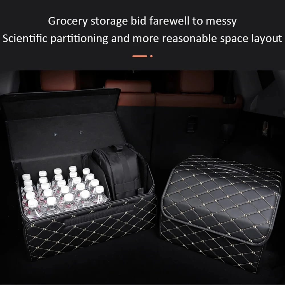 Multipurpose Collapsible Car Trunk Storage Organizer With Lid Portable Car Storage Bag Car Trunk Organizer Multipurpose Collapsible Car Trunk Storage Organizer With Lid Portable Car Storage Bag Car Trunk Organizer
