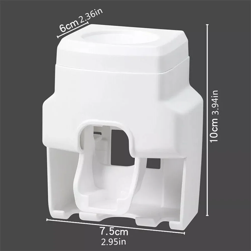 Creative Lazy Automatic Toothpaste Dispenser Toothpaste Squeezer Toothbrush Holder Bathroom Accessories Storage Rack Creative Lazy Automatic Toothpaste Dispenser Toothpaste Squeezer Toothbrush Holder Bathroom Accessories Storage Rack