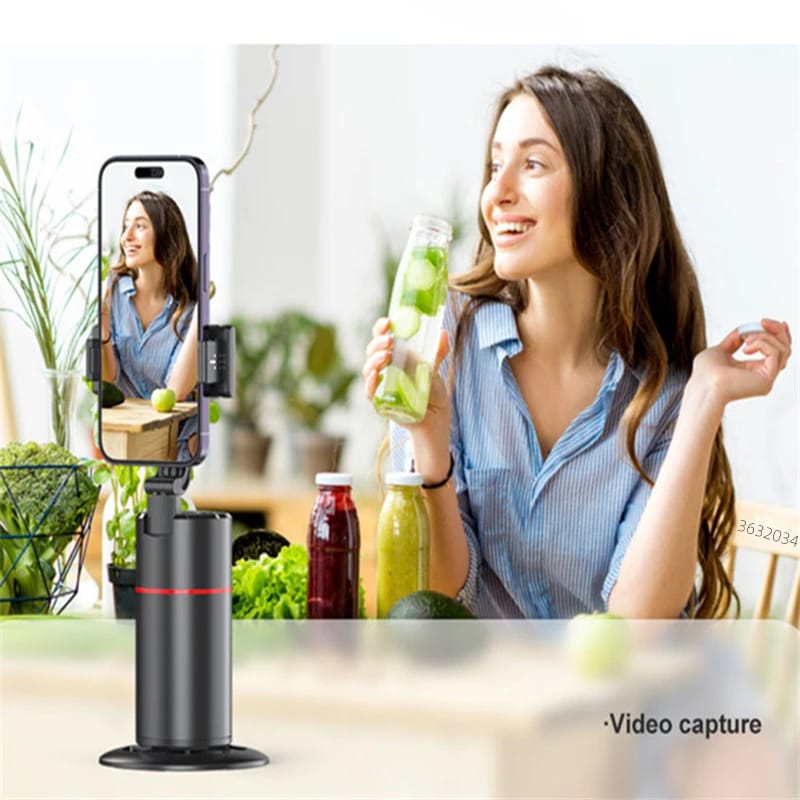 FANGTUOSI 2024 New 360 Rotation Gimbal Stabilizer Selfie Stick Monopod Desktop tracking gimbal PTZ For Tiktok Smartphone live FANGTUOSI 2024 New 360 Rotation Gimbal Stabilizer Selfie Stick Monopod Desktop tracking gimbal PTZ For Tiktok Smartphone live