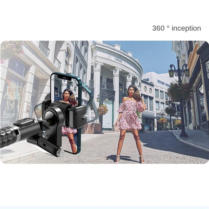FANGTUOSI 2024 NEW Gimbal Stabilizer Desktop Following Shooting Mode Selfie Stick Monopod With Bluetooth Shutter For Smartphone FANGTUOSI 2024 NEW Gimbal Stabilizer Desktop Following Shooting Mode Selfie Stick Monopod With Bluetooth Shutter For Smartphone