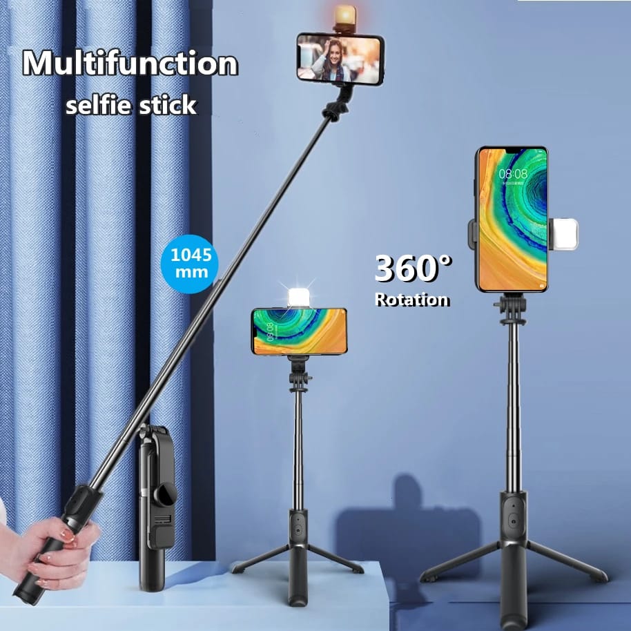 FANGTUOSI 2024 New Wireless selfie stick tripod Bluetooth Foldable Monopod With Led light remote shutter For iphone Wholesale FANGTUOSI 2024 New Wireless selfie stick tripod Bluetooth Foldable Monopod With Led light remote shutter For iphone Wholesale