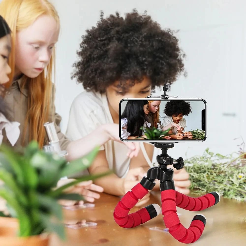 FANGTUOSI Tripod For Phone Flexible Sponge Octopus Mini Tripod For IPhone Mini Camera Tripod Phone Holder Clip Stand Selfie FANGTUOSI Tripod For Phone Flexible Sponge Octopus Mini Tripod For IPhone Mini Camera Tripod Phone Holder Clip Stand Selfie