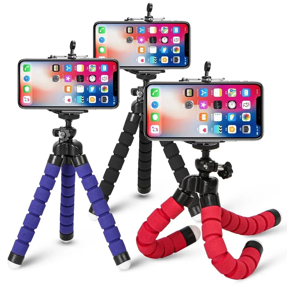 FANGTUOSI Tripod For Phone Flexible Sponge Octopus Mini Tripod For IPhone Mini Camera Tripod Phone Holder Clip Stand Selfie FANGTUOSI Tripod For Phone Flexible Sponge Octopus Mini Tripod For IPhone Mini Camera Tripod Phone Holder Clip Stand Selfie