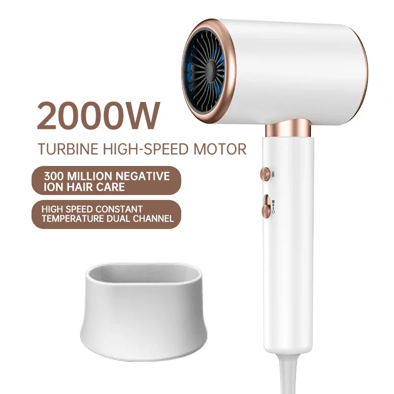 2000W 5th Gear Professional Hair Dryer Negative Lonic Blow Dryer Hot Cold Wind Air Brush Hairdryer Strong PowerDryer Salon Tool 2000W 5th Gear Professional Hair Dryer Negative Lonic Blow Dryer Hot Cold Wind Air Brush Hairdryer Strong PowerDryer Salon Tool