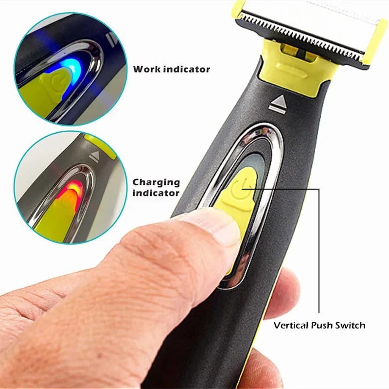 MLG Electric Shaver For Men and Women Portable Full Body Trimmer USB T Shaped Blade Razor For Beard Armpit For Washable MLG Electric Shaver For Men and Women Portable Full Body Trimmer USB T Shaped Blade Razor For Beard Armpit For Washable