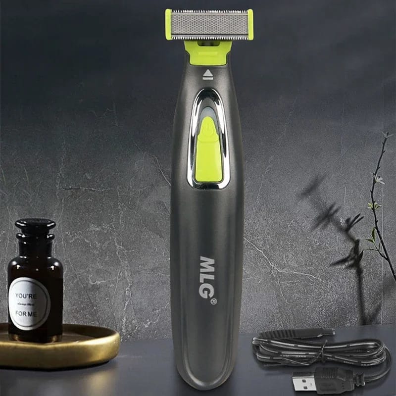 MLG Electric Shaver For Men and Women Portable Full Body Trimmer USB T Shaped Blade Razor For Beard Armpit For Washable MLG Electric Shaver For Men and Women Portable Full Body Trimmer USB T Shaped Blade Razor For Beard Armpit For Washable