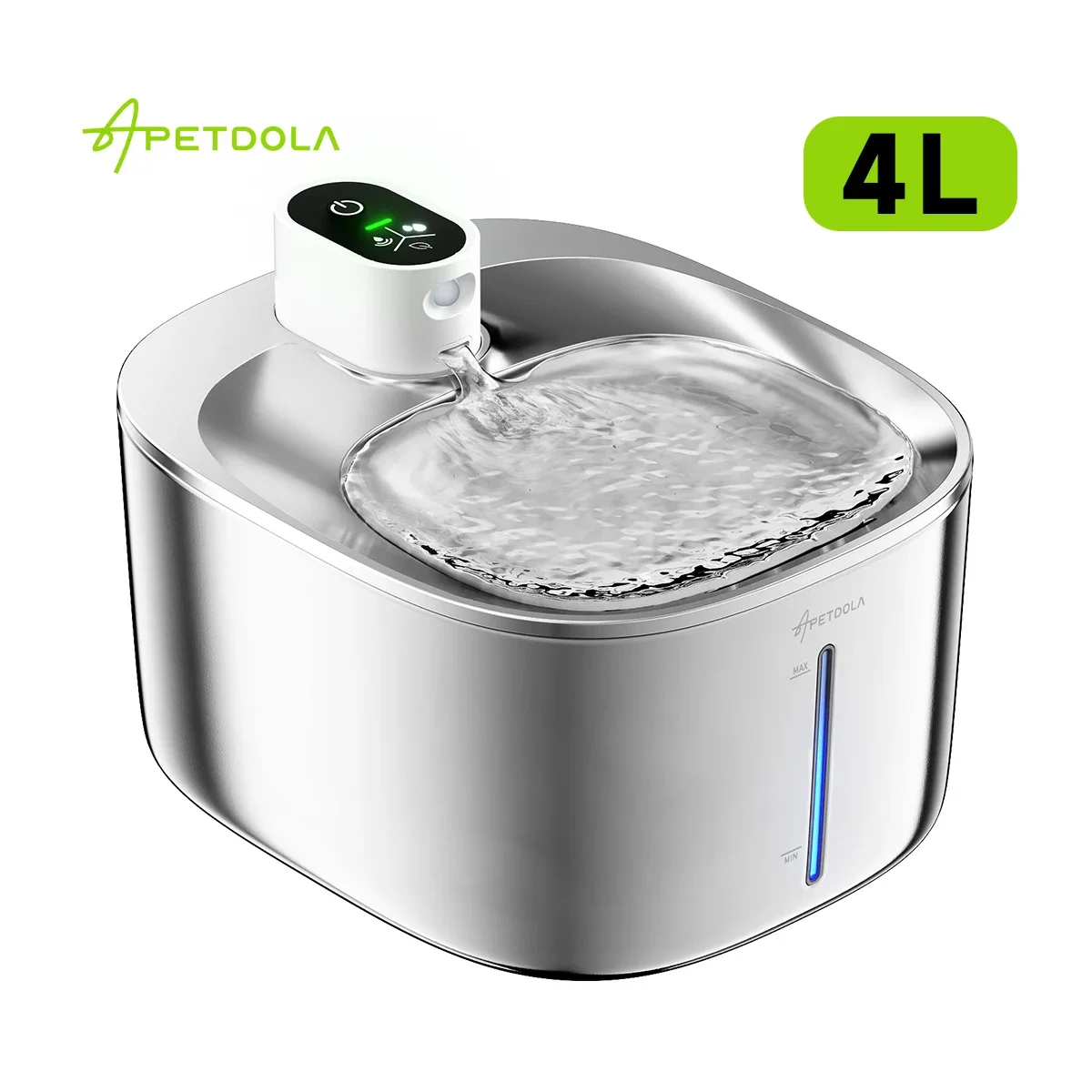 APETDOLA 4L Wireless Cat Water Fountain Auto Sensor Drinking Fountain For Cats Dog Drinker Pet Water Dispenser Accessories APETDOLA 4L Wireless Cat Water Fountain Auto Sensor Drinking Fountain For Cats Dog Drinker Pet Water Dispenser Accessories