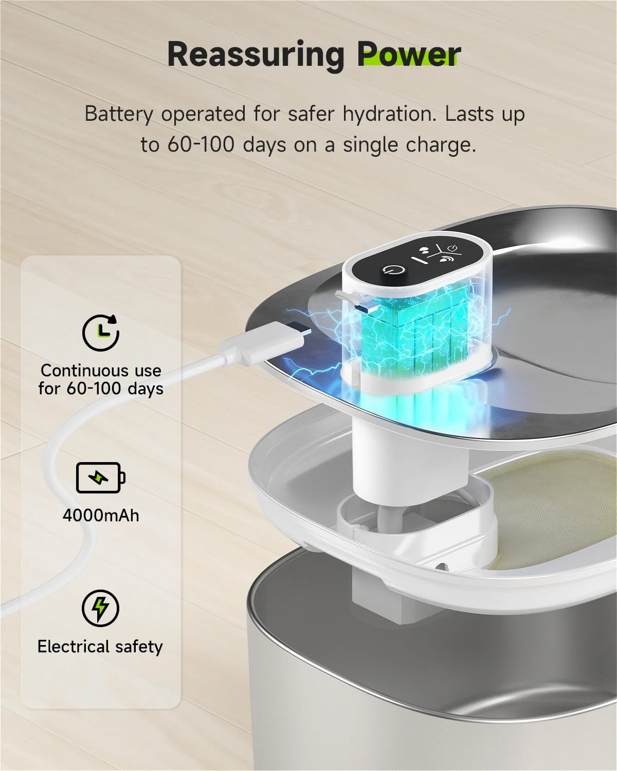 APETDOLA 4L Wireless Cat Water Fountain Auto Sensor Drinking Fountain For Cats Dog Drinker Pet Water Dispenser Accessories APETDOLA 4L Wireless Cat Water Fountain Auto Sensor Drinking Fountain For Cats Dog Drinker Pet Water Dispenser Accessories