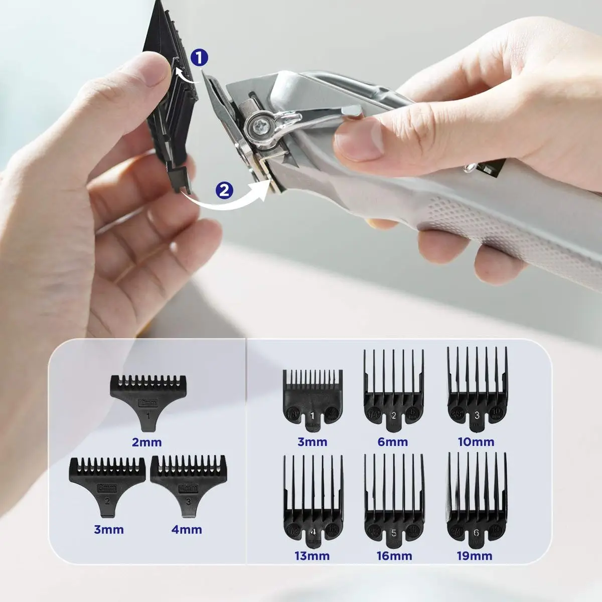 Limural Electric Hair Clippers for Men Professional Cordless Barber Clippers Rechargeable Beard Trimmer LED Display Trimmer Kit Limural Electric Hair Clippers for Men Professional Cordless Barber Clippers Rechargeable Beard Trimmer LED Display Trimmer Kit