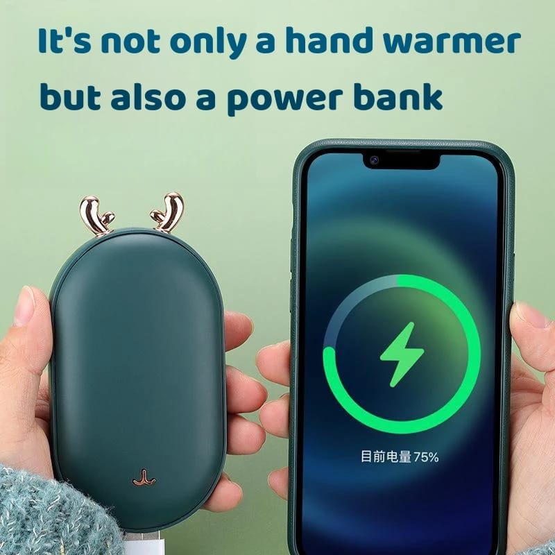 Xiaomi Hand Warmer 2IN1 Pocket Power Banks 10000mAh Battery Temperature Display & Adjustable Portable Hand Warmer Christmas Gift Xiaomi Hand Warmer 2IN1 Pocket Power Banks 10000mAh Battery Temperature Display & Adjustable Portable Hand Warmer Christmas Gift