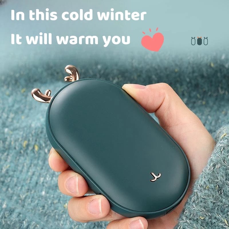 Xiaomi Hand Warmer 2IN1 Pocket Power Banks 10000mAh Battery Temperature Display & Adjustable Portable Hand Warmer Christmas Gift Xiaomi Hand Warmer 2IN1 Pocket Power Banks 10000mAh Battery Temperature Display & Adjustable Portable Hand Warmer Christmas Gift
