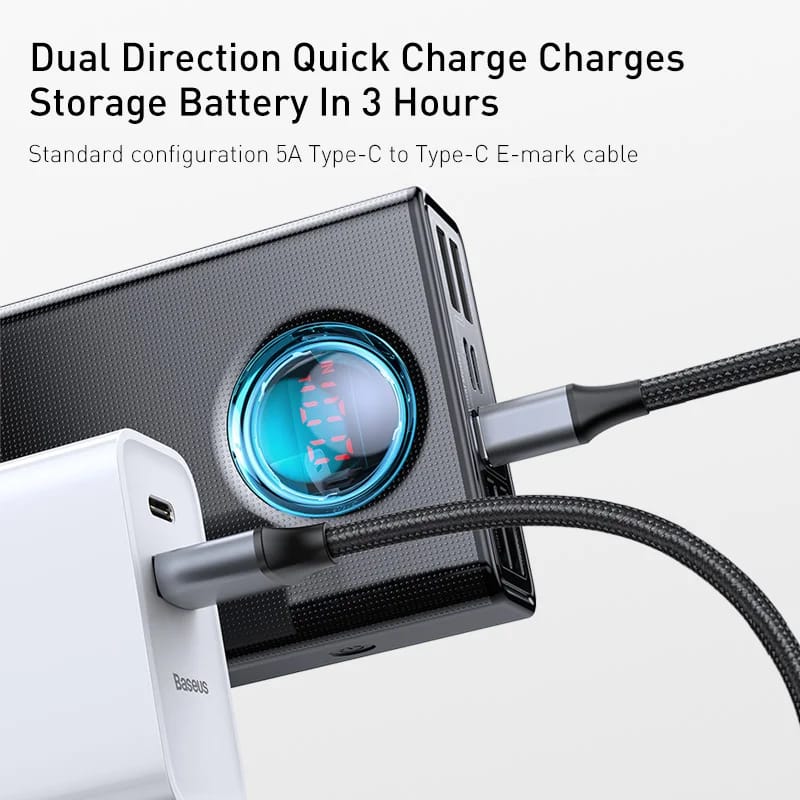 Baseus 65W Power Bank 30000mAh PD Quick Charge FCP SCP Powerbank Portable External Charger For Smartphone Laptop iPhone Tablet Baseus 65W Power Bank 30000mAh PD Quick Charge FCP SCP Powerbank Portable External Charger For Smartphone Laptop iPhone Tablet