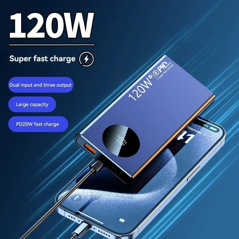 Xiaomi 120W 50000mAh High Capacity Power Bank Fast Charging Powerbank Portable Battery Charger For iPhone Samsung Huawei 2024 Xiaomi 120W 50000mAh High Capacity Power Bank Fast Charging Powerbank Portable Battery Charger For iPhone Samsung Huawei 2024