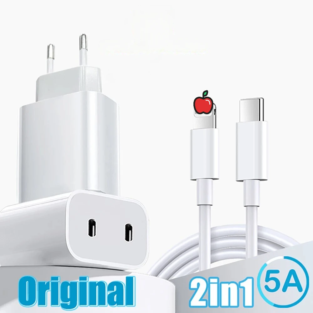 Dual PD 20W USB C Charger Fast Charging For iPhone 15 14 13 12 Pro Fast Charging For iPhone XR MAX iPad Air Mobile Phone Adapter Dual PD 20W USB C Charger Fast Charging For iPhone 15 14 13 12 Pro Fast Charging For iPhone XR MAX iPad Air Mobile Phone Adapter