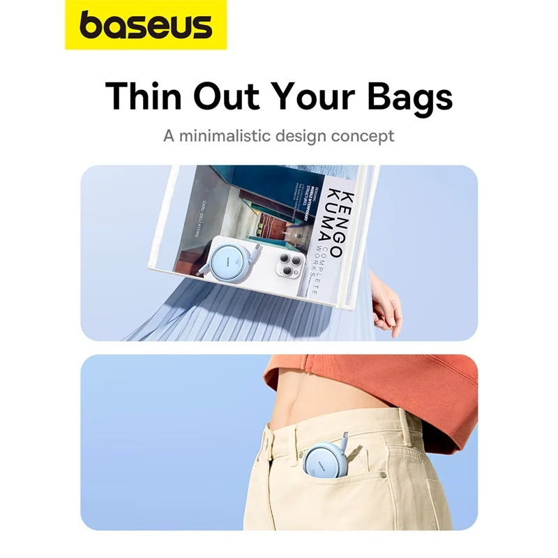 Baseus 2/5PCS Retractable USB C to USB C PD Cable for iPhone 16 15 Pro Max PD Fast Charging Data Cord Type C Charger Cable Wire Baseus 2/5PCS Retractable USB C to USB C PD Cable for iPhone 16 15 Pro Max PD Fast Charging Data Cord Type C Charger Cable Wire