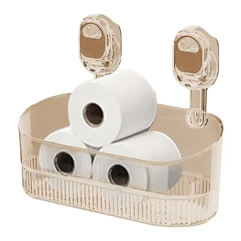 Shower Rack Suction Cup Transparent Bathroom Organiser Multi-functional Suction Cup Wall Mounted Shelf No Hole Drainage Shelf Shower Rack Suction Cup Transparent Bathroom Organiser Multi-functional Suction Cup Wall Mounted Shelf No Hole Drainage Shelf