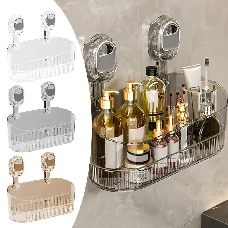 Suction Cup Shower Organizer Shower Organizer Basket Wall Mounted No Drilling Luxury Heavy Duty Waterproof Suction Cup Shower Organizer Shower Organizer Basket Wall Mounted No Drilling Luxury Heavy Duty Waterproof