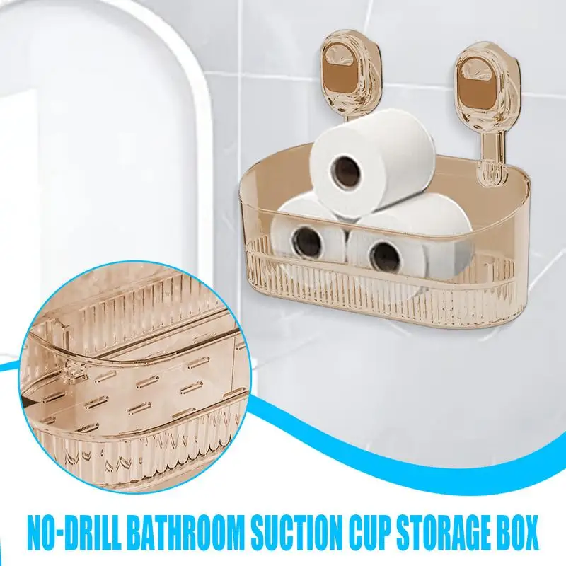 Suction Cup Shower Organizer Shower Organizer Basket Wall Mounted No Drilling Luxury Heavy Duty Waterproof Suction Cup Shower Organizer Shower Organizer Basket Wall Mounted No Drilling Luxury Heavy Duty Waterproof