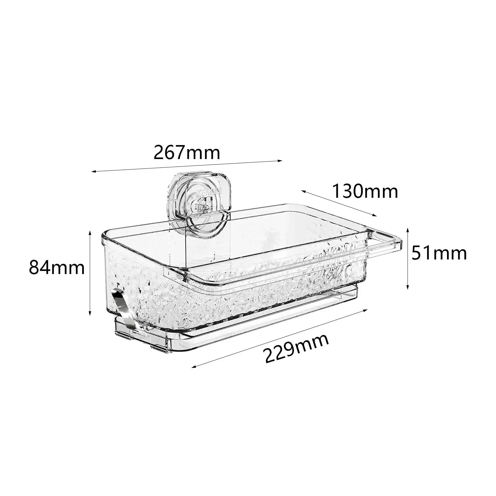 Suction Shower Shelf Soap Container Wall Mounted Multifunctional Shower Organizer for Toilet Bathroom Bath Kitchen Bathtub Suction Shower Shelf Soap Container Wall Mounted Multifunctional Shower Organizer for Toilet Bathroom Bath Kitchen Bathtub