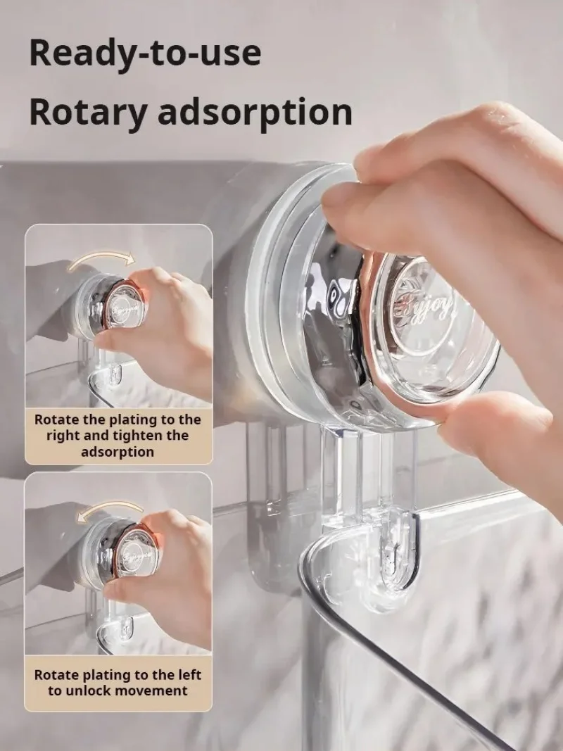 Bathroom Shelf Suction Cup Wall Mount Corner Storage Shelves Shampoo Holder Cosmetic Rack Shower Drain Basket Bathroom Organizer Bathroom Shelf Suction Cup Wall Mount Corner Storage Shelves Shampoo Holder Cosmetic Rack Shower Drain Basket Bathroom Organizer