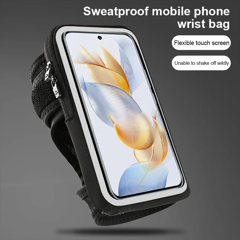 HAISSKY Sports Cycling Running Wrist Bag For iPhone 16 15 14 13 12 11 Pro Max 16 Plus Touch Screen Running Zipper Armband Pouch HAISSKY Sports Cycling Running Wrist Bag For iPhone 16 15 14 13 12 11 Pro Max 16 Plus Touch Screen Running Zipper Armband Pouch