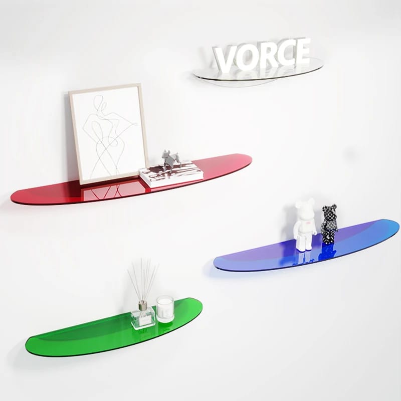 Colorful Acrylic Floating Shelf Wall Hanging Board Bathroom Shower Shelves Toilet Kitchen Living Room Invisible Storage Rack Colorful Acrylic Floating Shelf Wall Hanging Board Bathroom Shower Shelves Toilet Kitchen Living Room Invisible Storage Rack