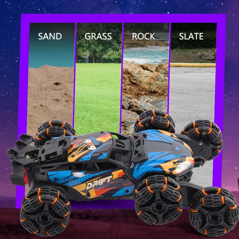 Six Wheels RC Car Toy Spray Twisting Stunt Drift Car Remote Controlled Cars RC Toys for Children Adults Remote Controlled Car Six Wheels RC Car Toy Spray Twisting Stunt Drift Car Remote Controlled Cars RC Toys for Children Adults Remote Controlled Car