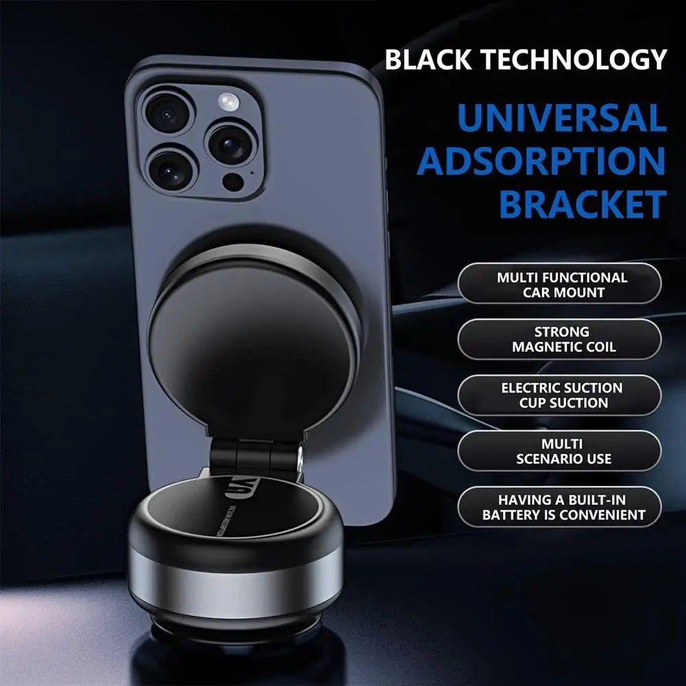Magnetic Car Phone Holder Double Sided Adjustable Multifunctional Vacuum Magnetic Phone Holder Flexible Mobile Phone Holders Magnetic Car Phone Holder Double Sided Adjustable Multifunctional Vacuum Magnetic Phone Holder Flexible Mobile Phone Holders