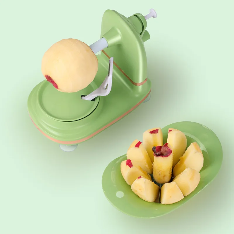 New Hand-cranked Apple Peeler Stainless Fruit Peeler Slicing Machine Apple Fruit Machine Peeled Kit Creative Kitchen Cutter Tool New Hand-cranked Apple Peeler Stainless Fruit Peeler Slicing Machine Apple Fruit Machine Peeled Kit Creative Kitchen Cutter Tool