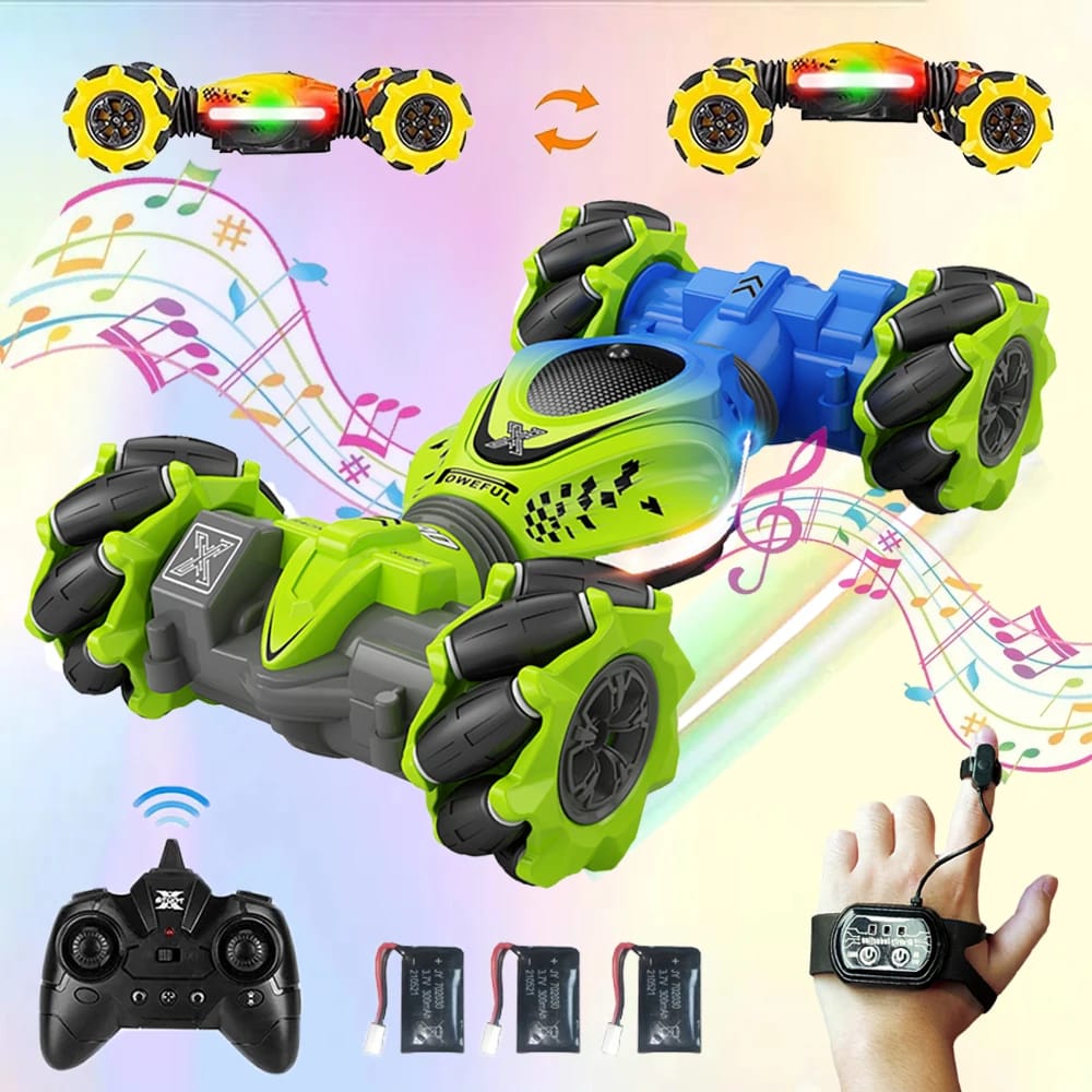 4WD RC Car Toy 2.4G Radio Remote Control Cars RC Watch Gesture Sensor Rotation Twist Stunt Drift Vehicle Toy for CHildren Kids 4WD RC Car Toy 2.4G Radio Remote Control Cars RC Watch Gesture Sensor Rotation Twist Stunt Drift Vehicle Toy for CHildren Kids