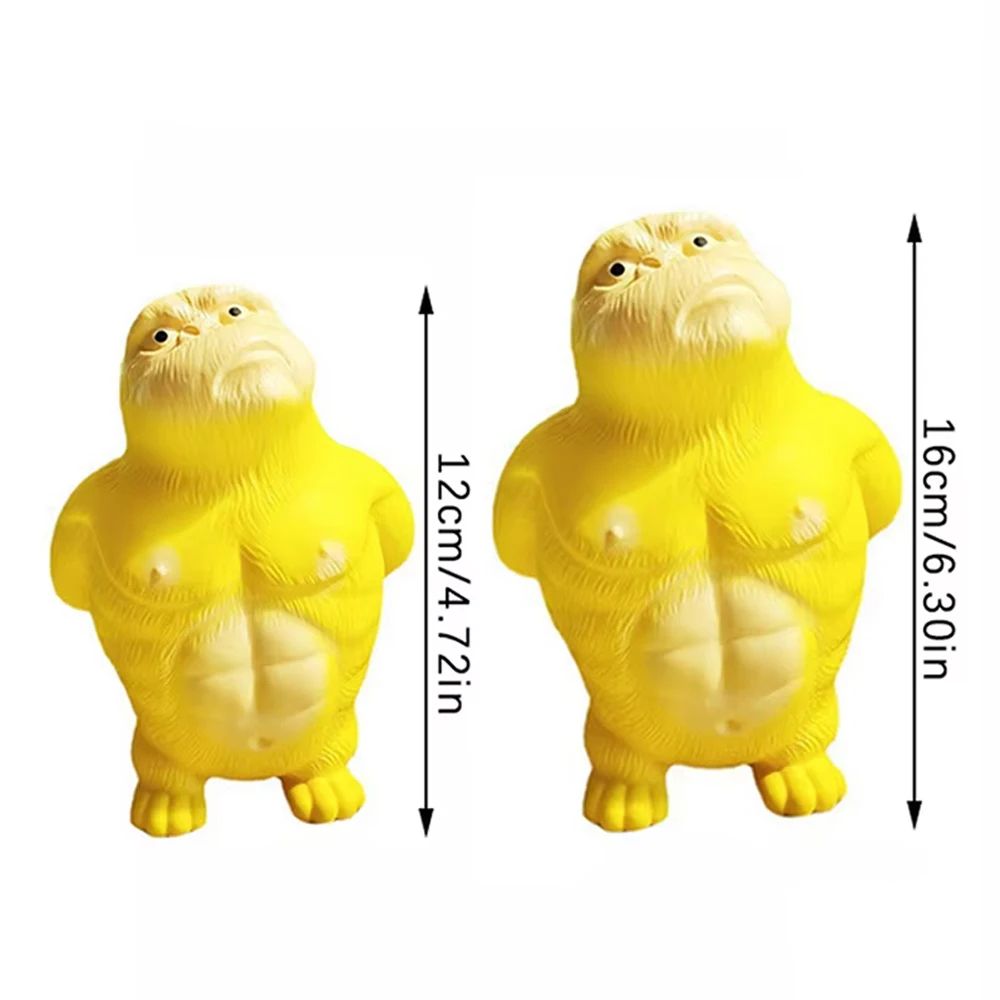 Latest stress resistant giant gorilla Fidget toy, soft toy, elastic monkey, fun gorilla stress relief game, home decoration Latest stress resistant giant gorilla Fidget toy, soft toy, elastic monkey, fun gorilla stress relief game, home decoration