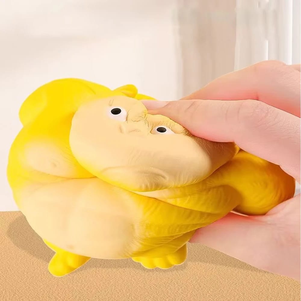 Latest stress resistant giant gorilla Fidget toy, soft toy, elastic monkey, fun gorilla stress relief game, home decoration Latest stress resistant giant gorilla Fidget toy, soft toy, elastic monkey, fun gorilla stress relief game, home decoration
