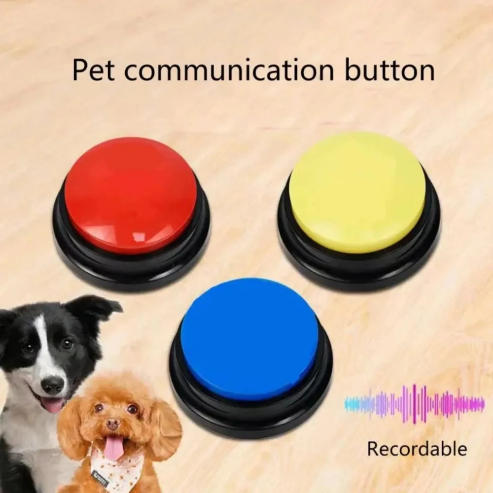 8PCS Dog Communication Buttons Voice Recording Button for Pet Training Buzzer 30 Second Record Playback Funny Gift for Talking 8PCS Dog Communication Buttons Voice Recording Button for Pet Training Buzzer 30 Second Record Playback Funny Gift for Talking