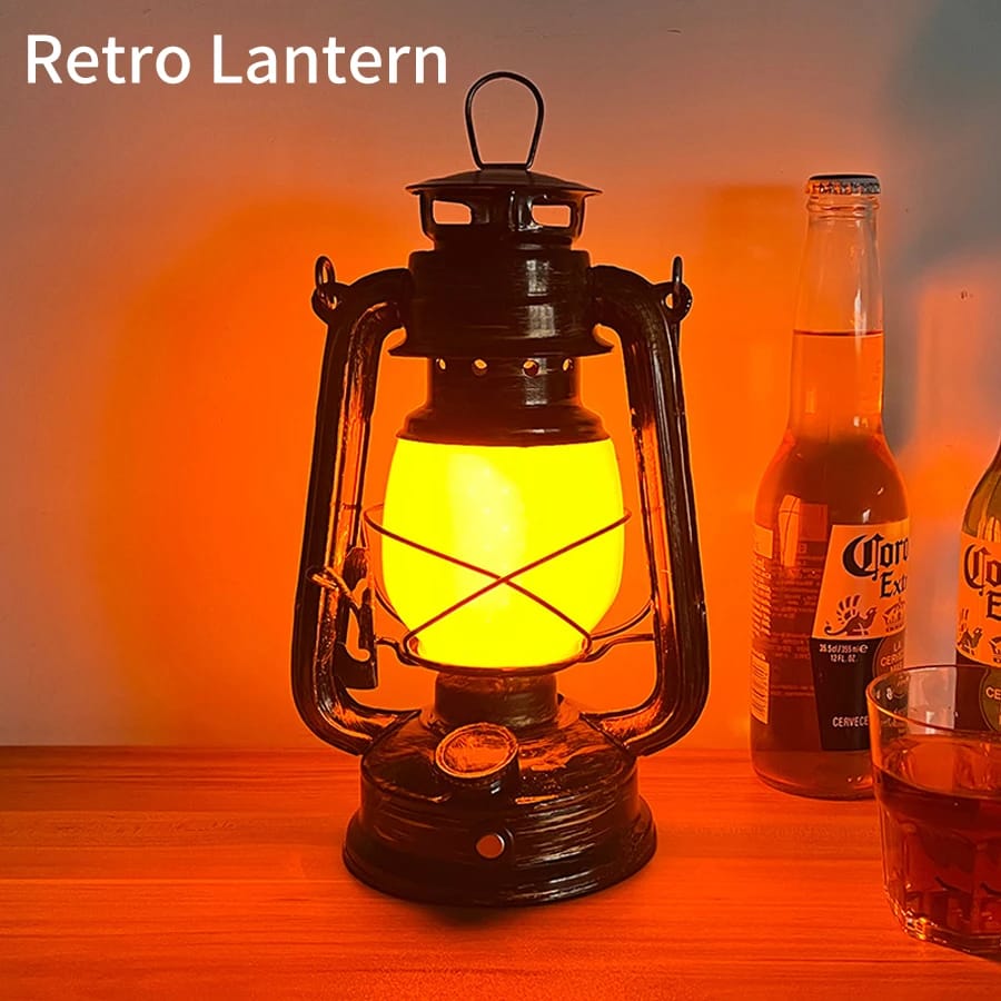 Retro Portable LED Horse Lantern Lamp Rechargeable Hanging Camping Lights 3 Lighting Modes for Desktop Bar Resturant Decoration Retro Portable LED Horse Lantern Lamp Rechargeable Hanging Camping Lights 3 Lighting Modes for Desktop Bar Resturant Decoration