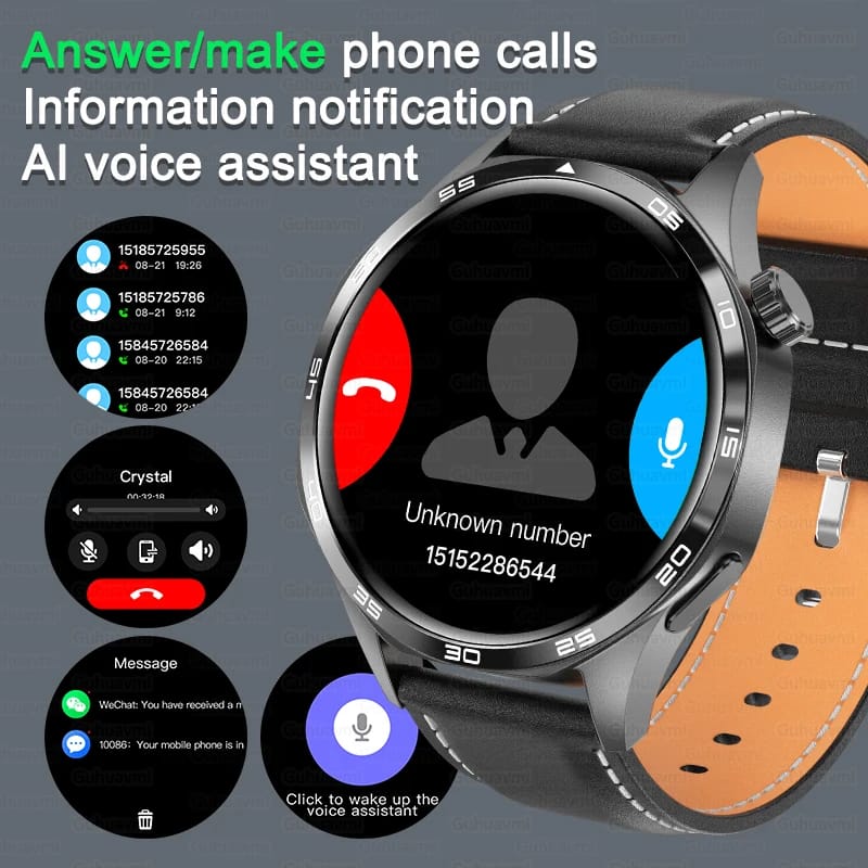 New Huawei Watch GT5 Pro Smart Watch 1.53 Inch HD AMOLED Screen NFC GPS Tracker Bluetooth Call Health Monitoring Watch Men Women New Huawei Watch GT5 Pro Smart Watch 1.53 Inch HD AMOLED Screen NFC GPS Tracker Bluetooth Call Health Monitoring Watch Men Women